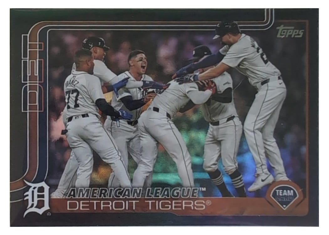 2025 Topps Base Set Detroit Tigers #34 card