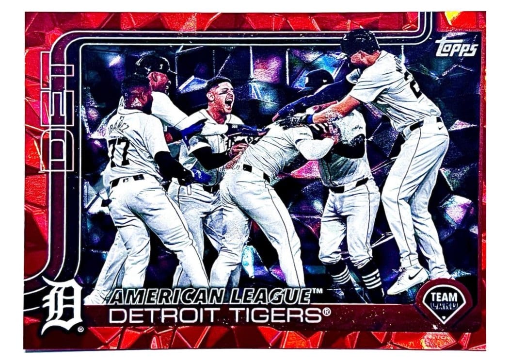 2025 Topps Base Set Detroit Tigers #34 card