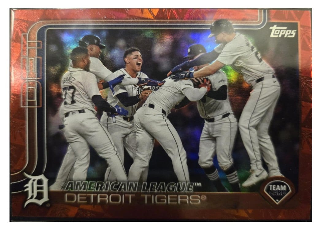 2025 Topps Base Set Detroit Tigers #34 card