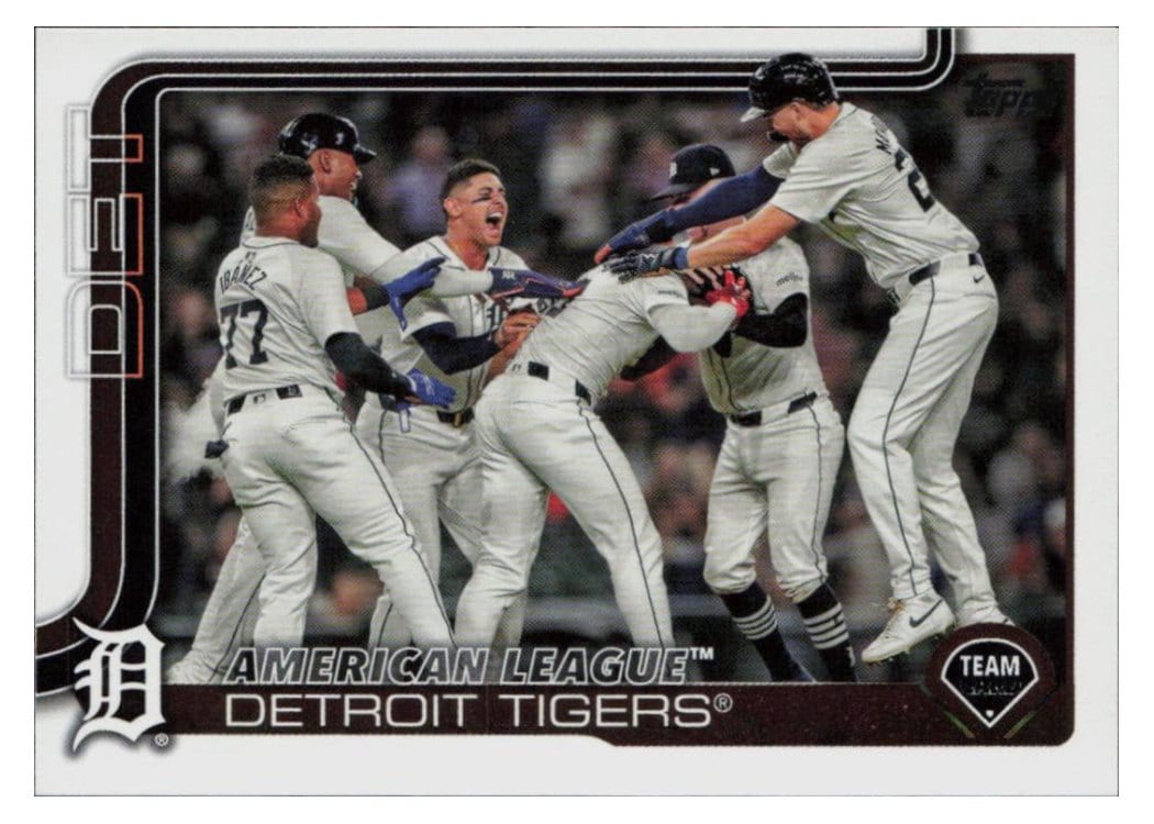 2025 Topps Base Set Detroit Tigers #34 card