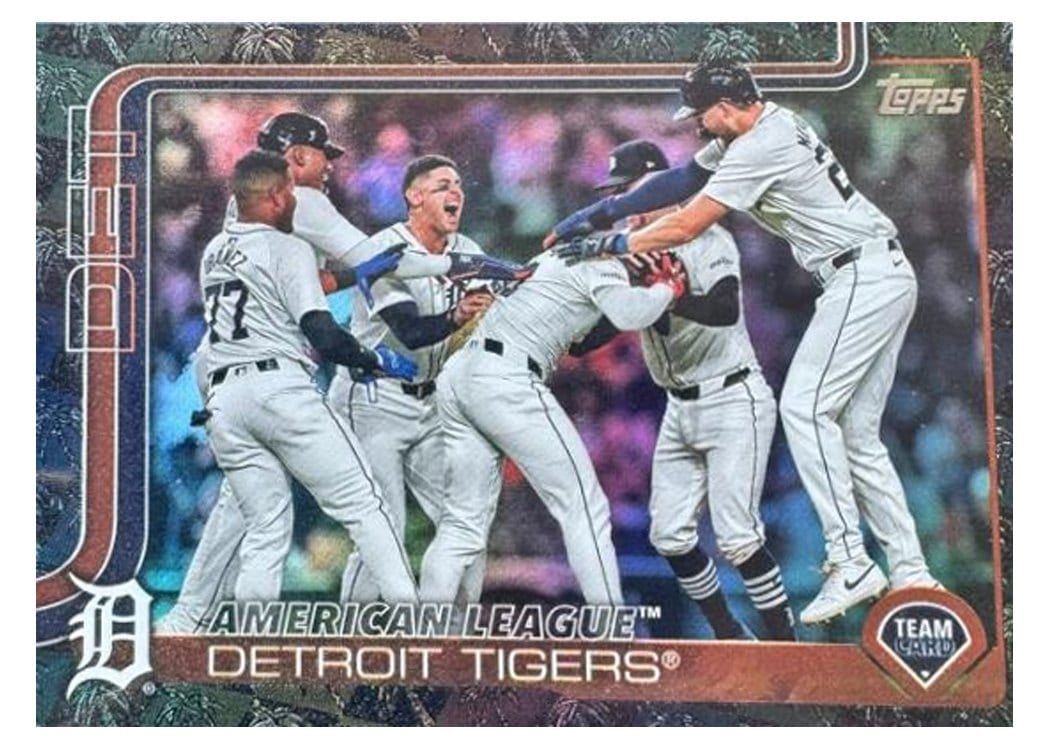 2025 Topps Base Set Detroit Tigers #34 card