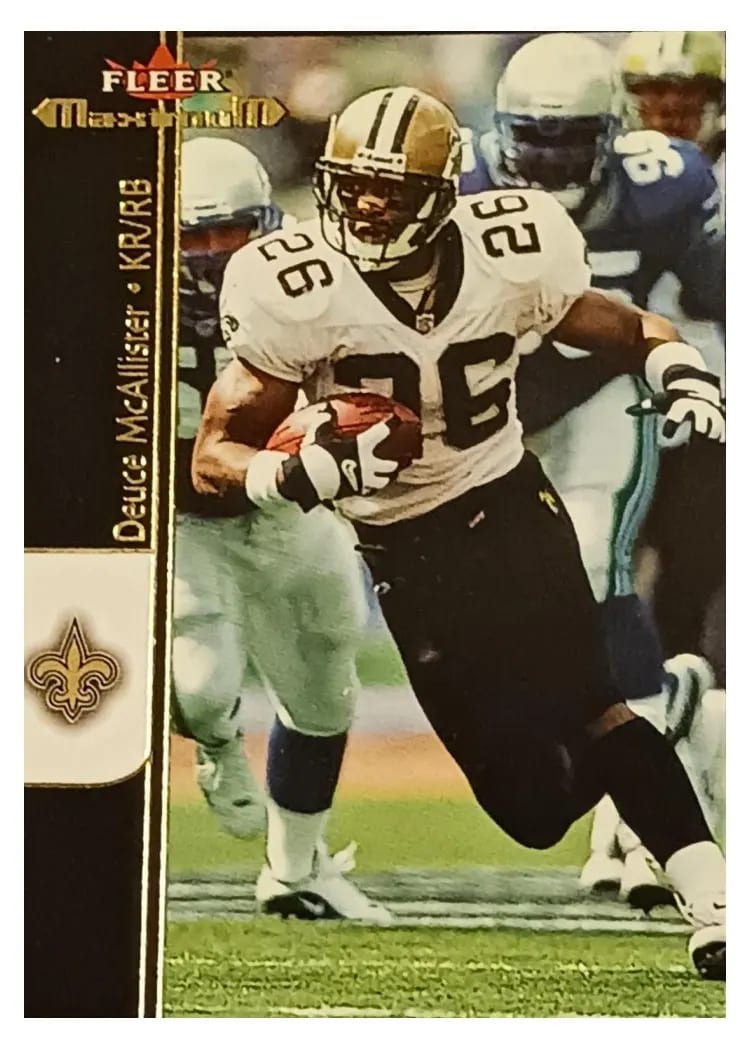2002 Fleer Maximum Deuce McAllister #63 card
