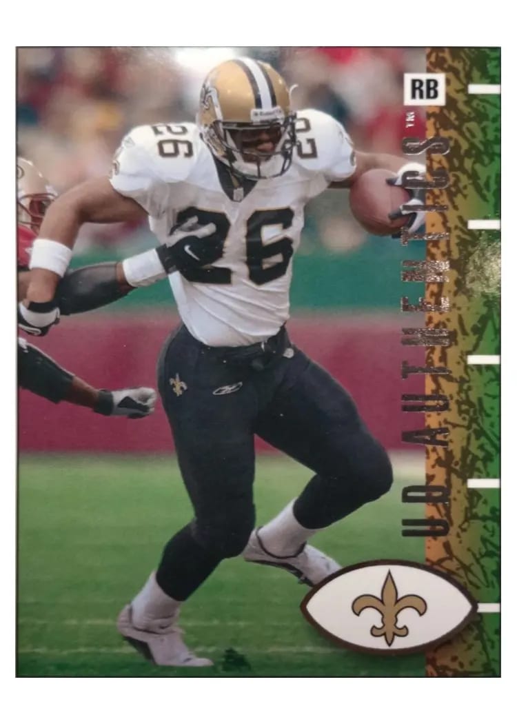2002 Upper Deck Authentics Deuce McAllister #54 card