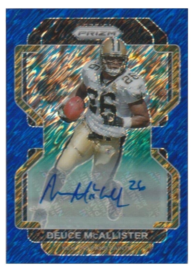 2021 Panini Prizm Base Set Deuce McAllister #307 card