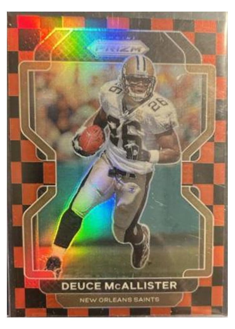 2021 Panini Prizm Base Set Deuce McAllister #307 card