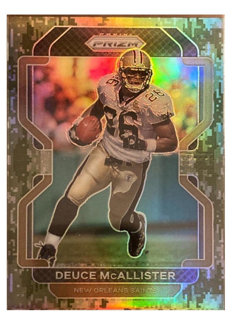 2021 Panini Prizm Base Set Deuce McAllister #307 card
