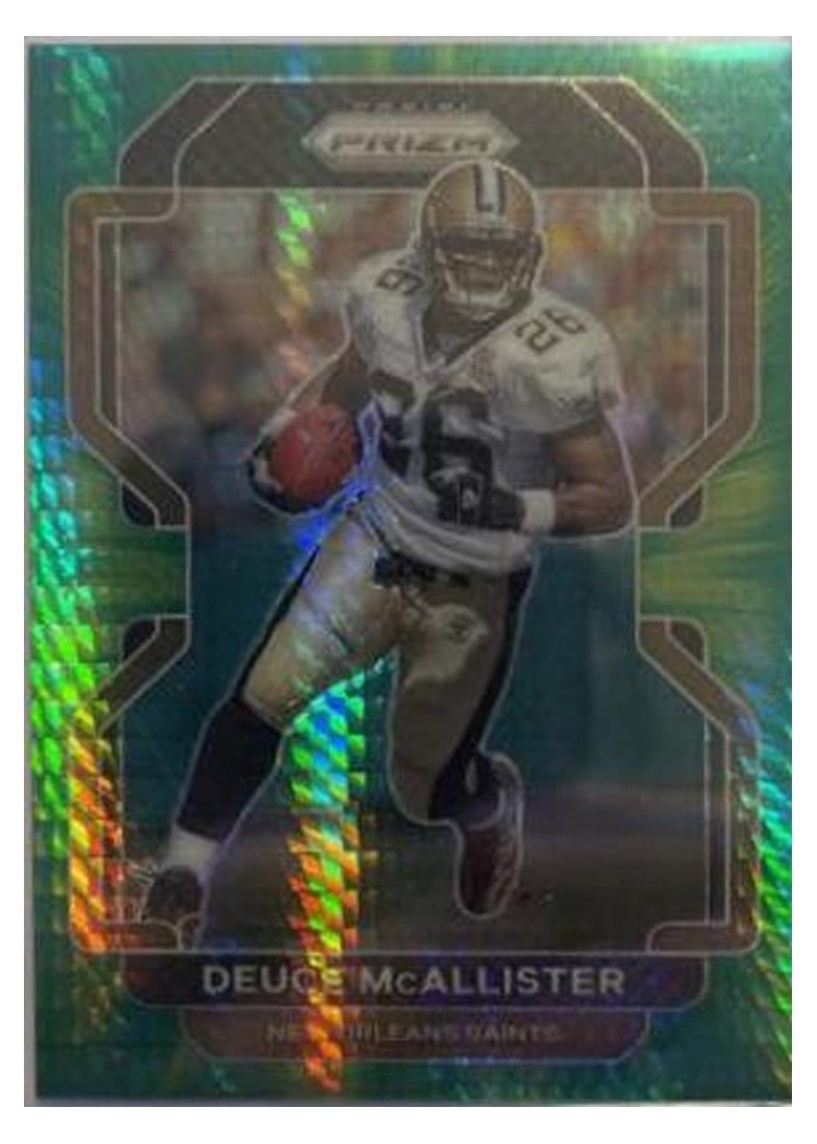 2021 Panini Prizm Base Set Deuce McAllister #307 card