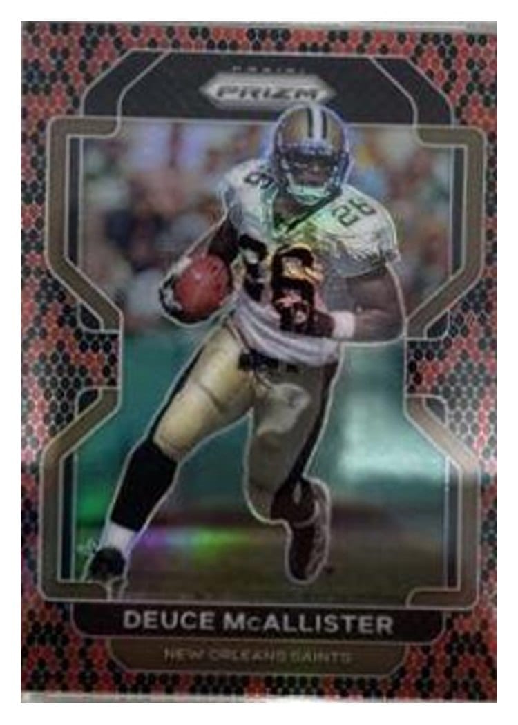 2021 Panini Prizm Base Set Deuce McAllister #307 card