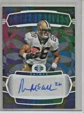 2022 Panini Illusions Immortalized Jersey Autographs Deuce McAllister #IJA-DM card