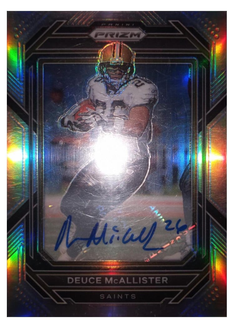 2022 Panini Prizm Base Set Deuce McAllister #216 card