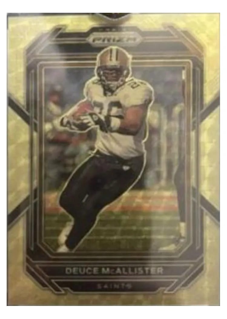 2022 Panini Prizm Base Set Deuce McAllister #216 card
