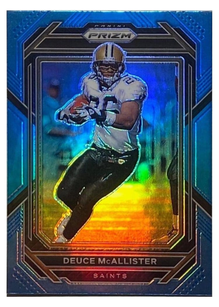 2022 Panini Prizm Base Set Deuce McAllister Light Blue #216 card