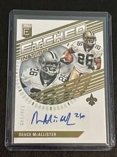 2023 Donruss Elite Etched in Time Signatures Deuce McAllister #ET-DM card