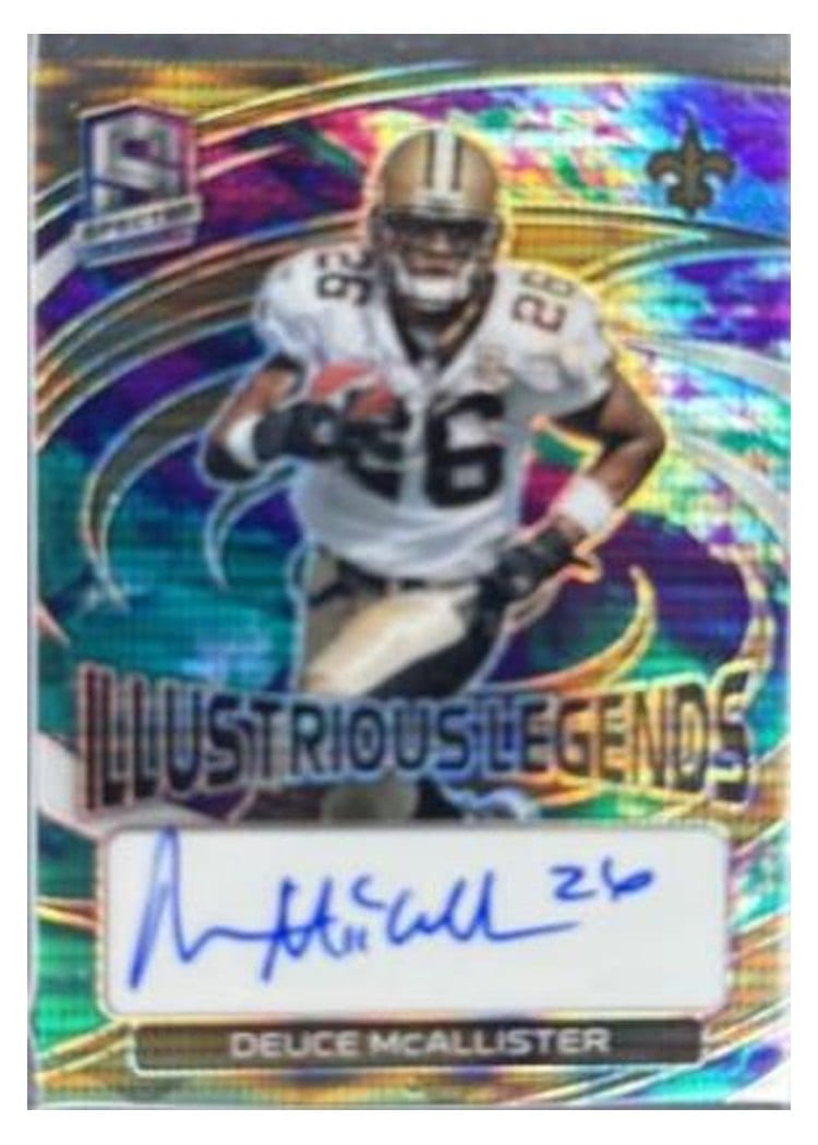2023 Panini Spectra Illustrious Legends Deuce McAllister #5 card