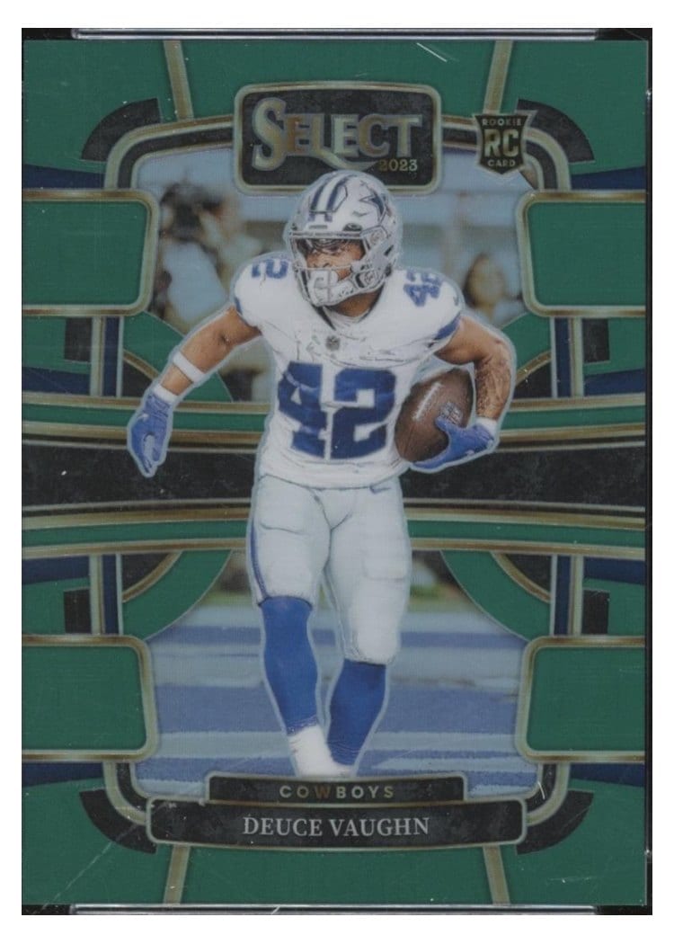 2023 Panini Select Base Set Deuce Vaughn Green Prizm #28 card