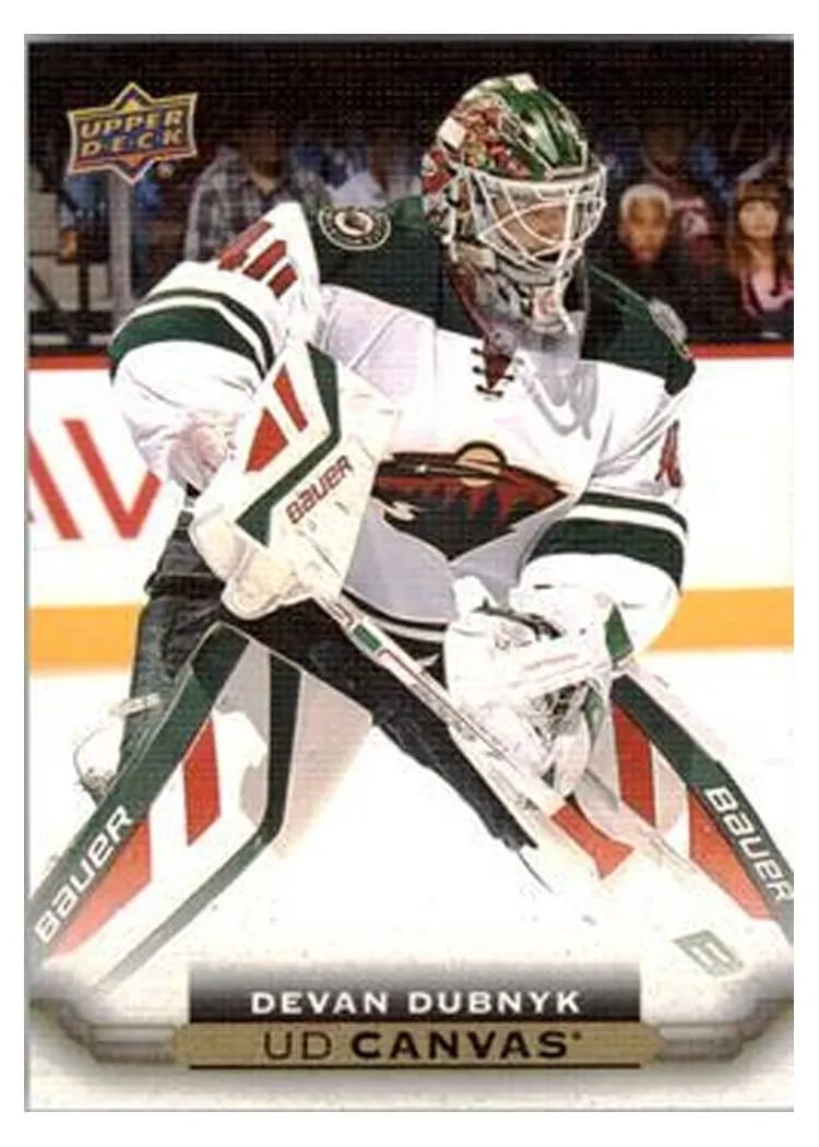 2015 Upper Deck Canvas Devan Dubnyk #C163 card