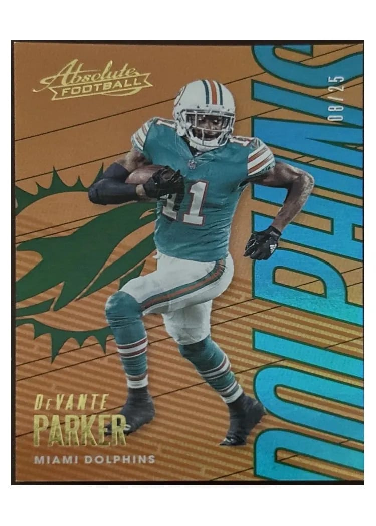 2018 Panini Absolute DeVante Parker #60 card