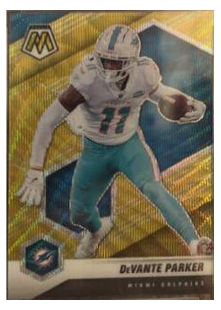 2021 Panini Mosaic Base Set DeVante Parker #126 card