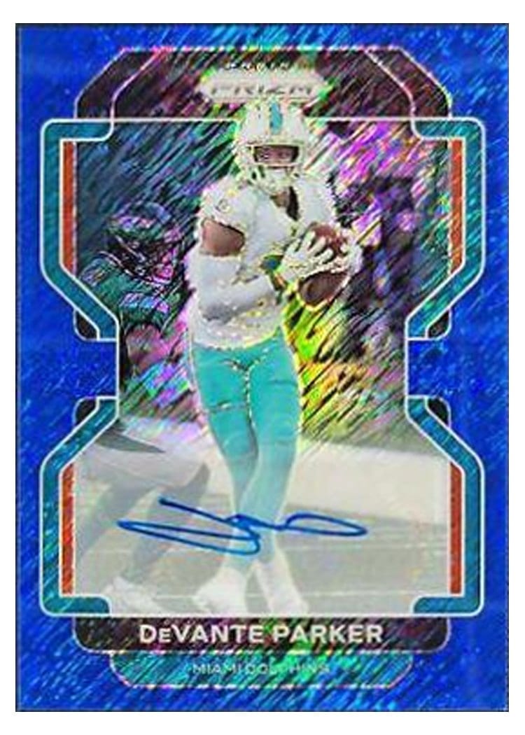 2021 Panini Prizm Base Set DeVante Parker #104 card