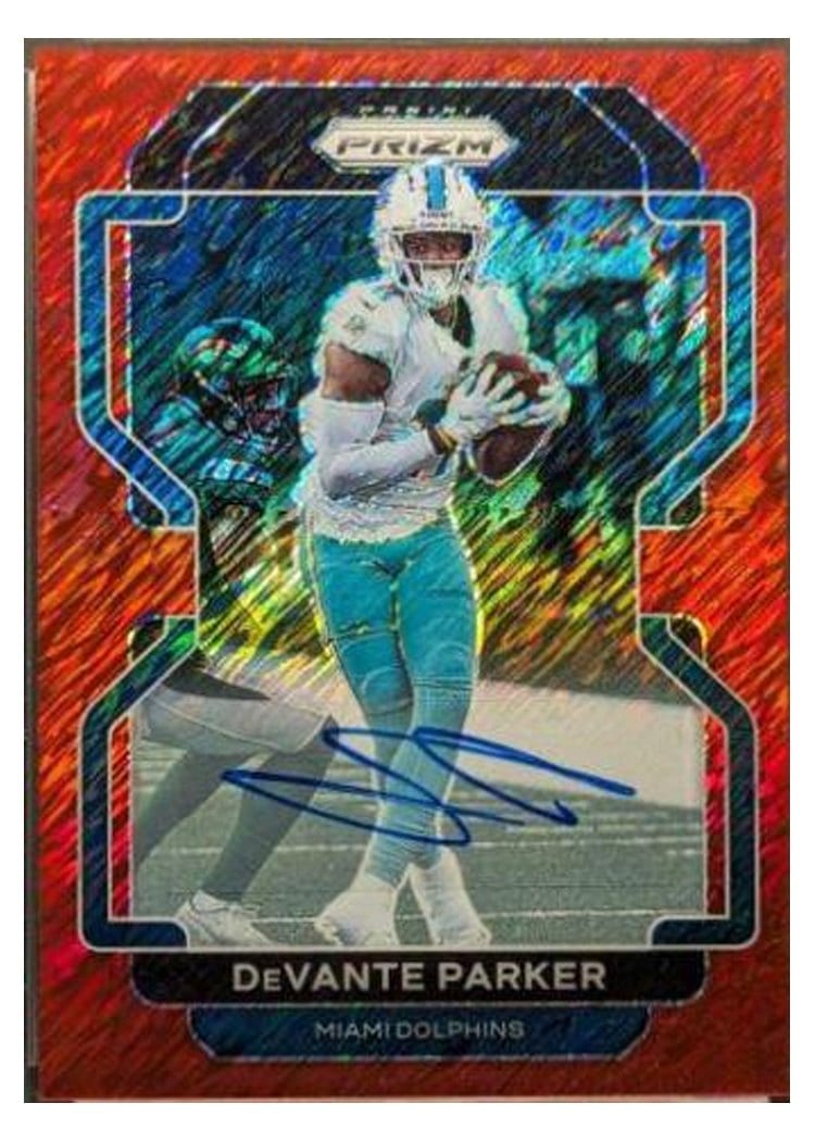 2021 Panini Prizm Base Set DeVante Parker #104 card