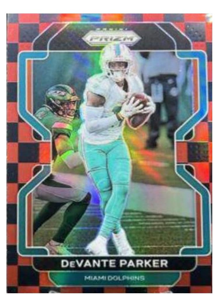 2021 Panini Prizm Base Set DeVante Parker #104 card