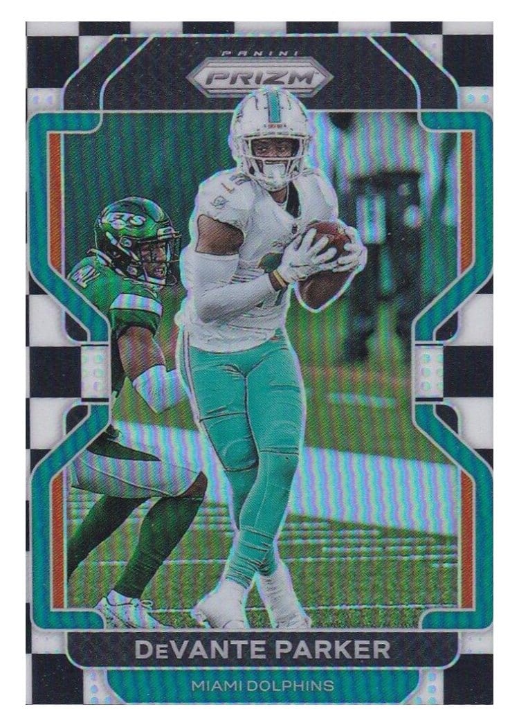 2021 Panini Prizm Base Set DeVante Parker #104 card