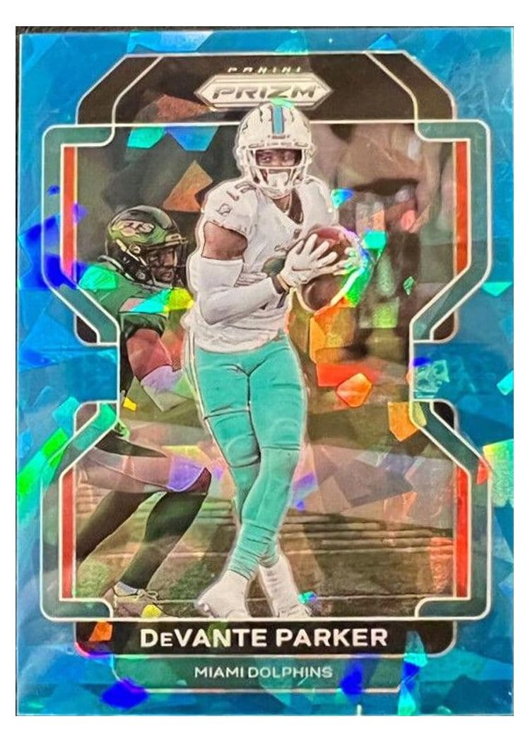 2021 Panini Prizm Base Set DeVante Parker #104 card