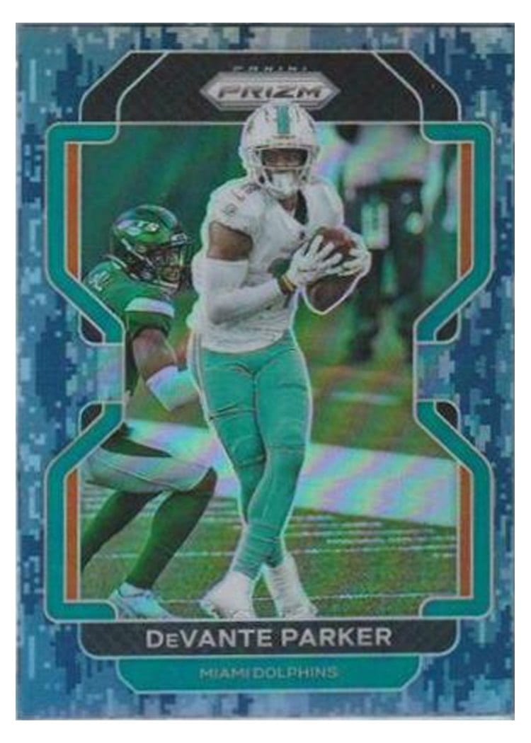 2021 Panini Prizm Base Set DeVante Parker #104 card