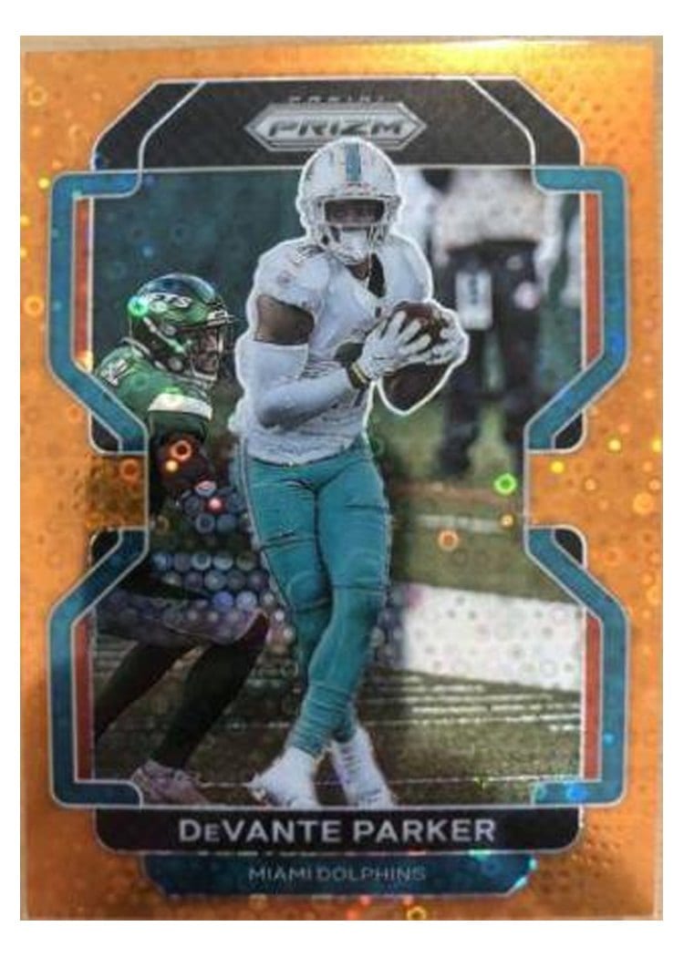 2021 Panini Prizm Base Set DeVante Parker #104 card