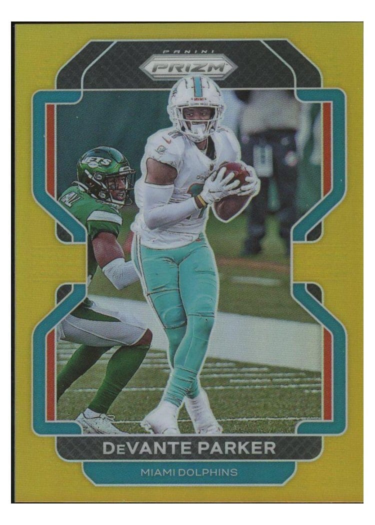 2021 Panini Prizm Base Set DeVante Parker #104 card