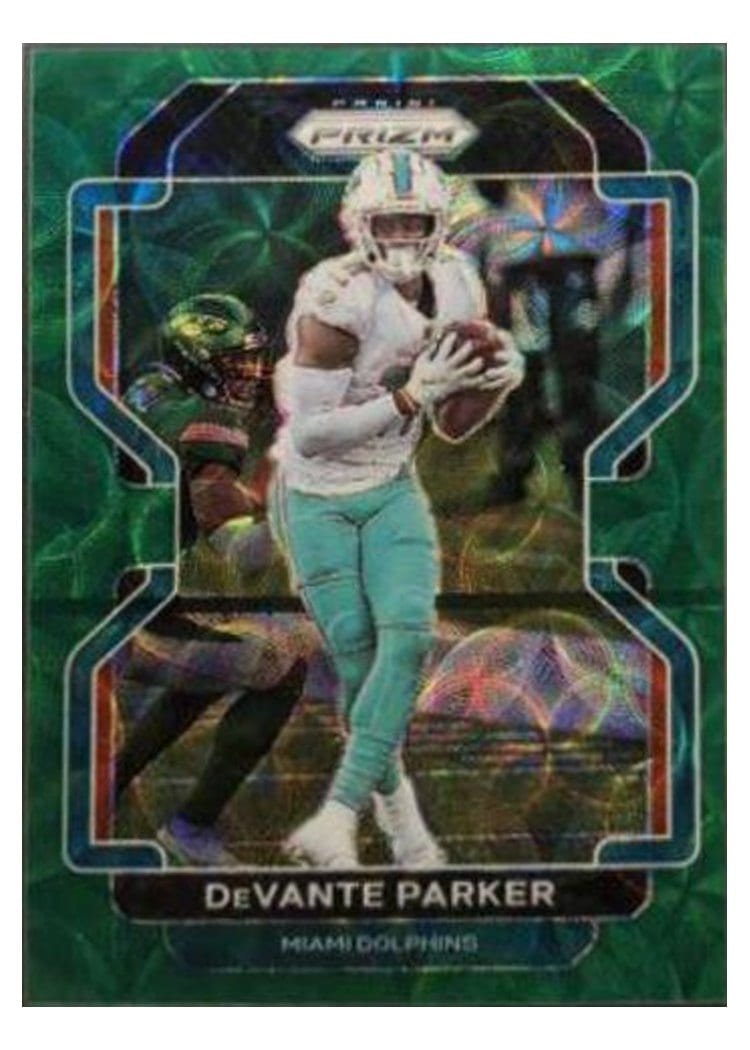2021 Panini Prizm Base Set DeVante Parker #104 card