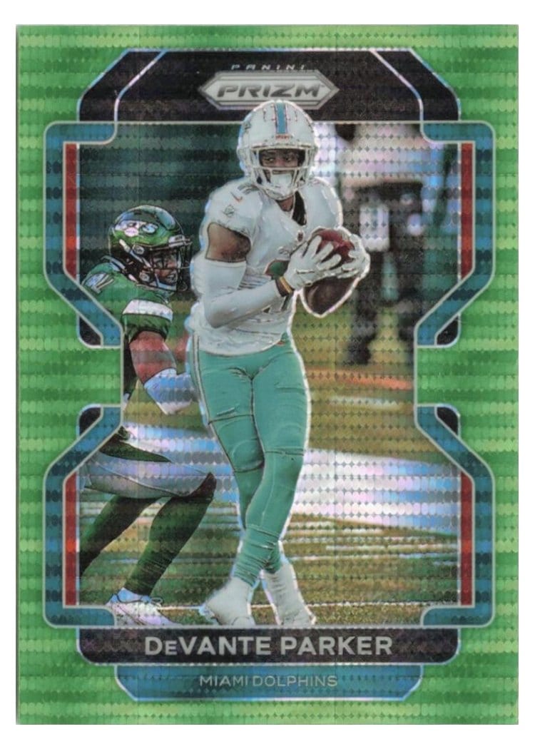 2021 Panini Prizm Base Set DeVante Parker #104 card