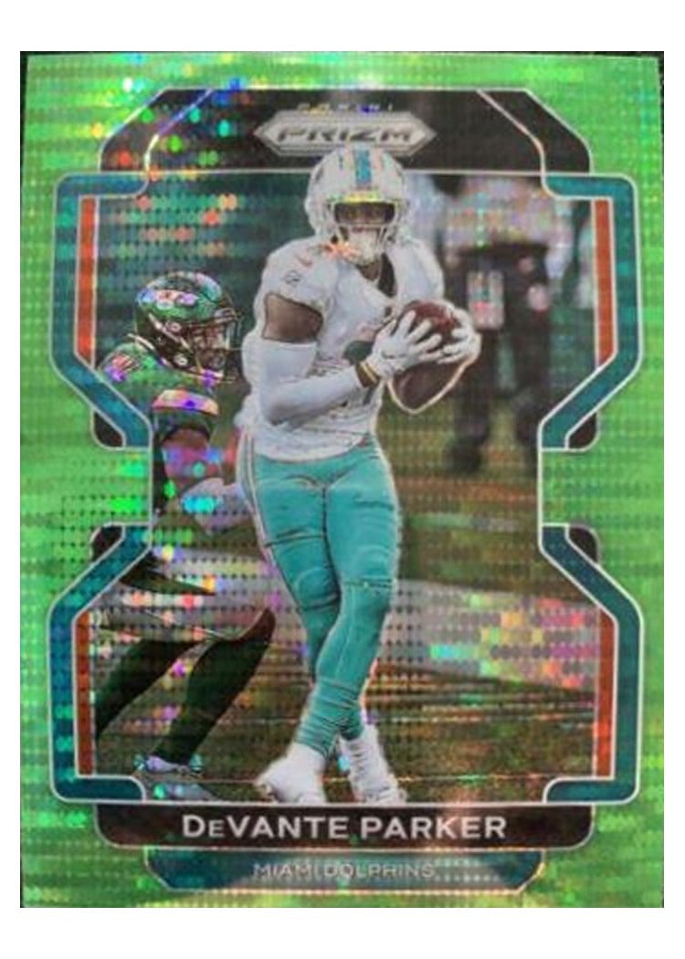 2021 Panini Prizm Base Set DeVante Parker #104 card