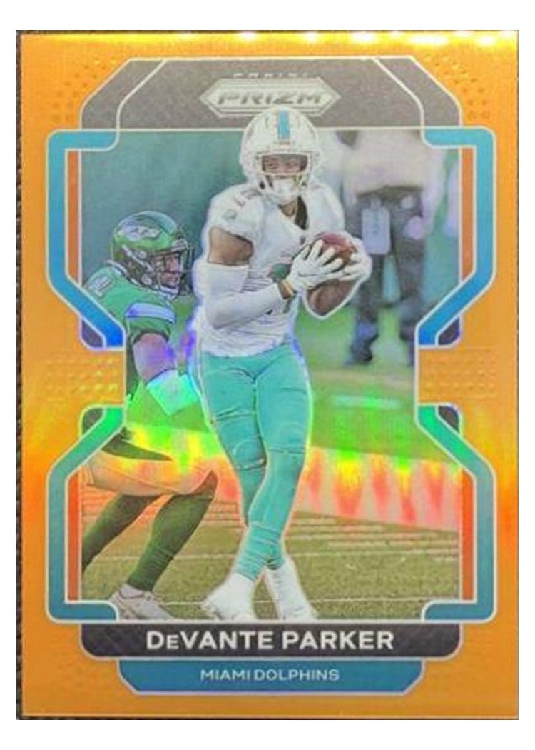 2021 Panini Prizm Base Set DeVante Parker #104 card