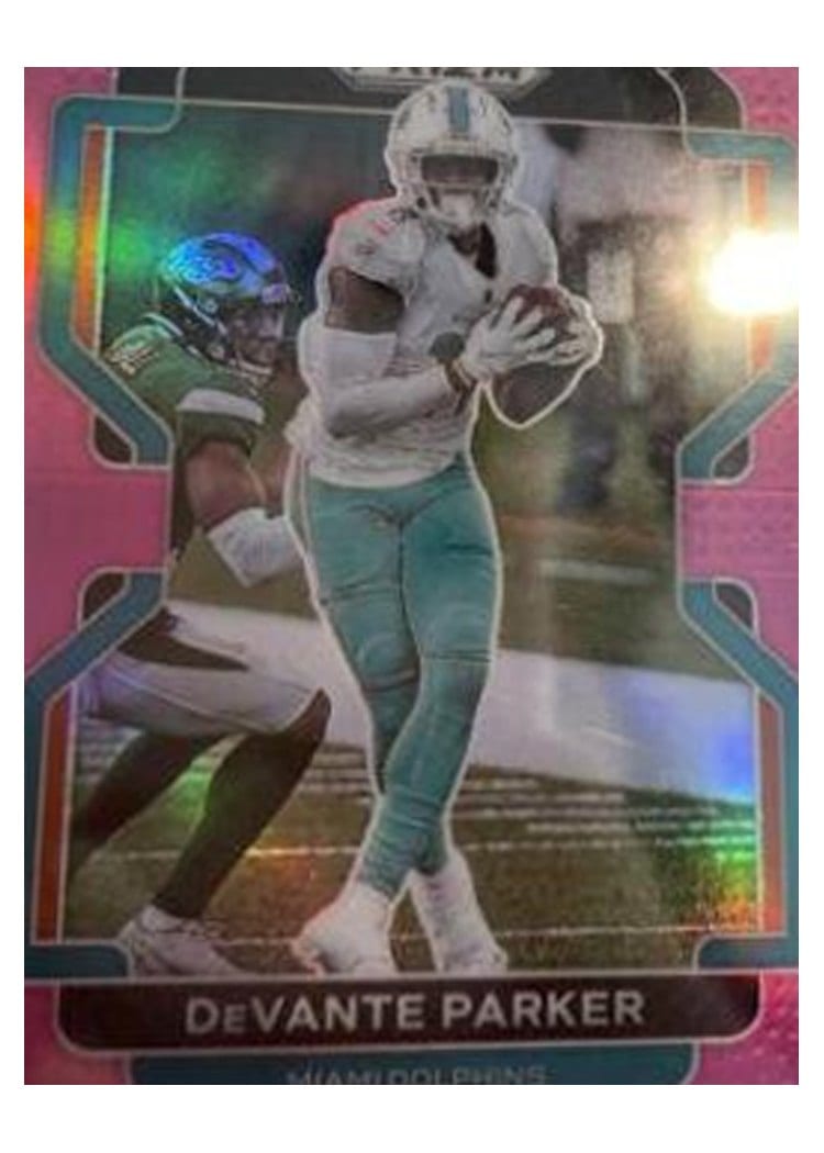 2021 Panini Prizm Base Set DeVante Parker #104 card