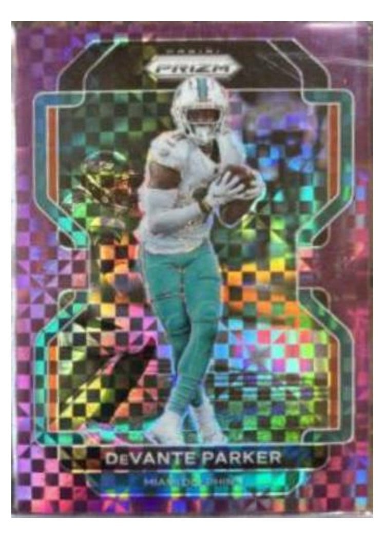 2021 Panini Prizm Base Set DeVante Parker #104 card