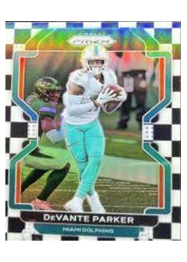 2021 Panini Prizm Base Set DeVante Parker #104 card