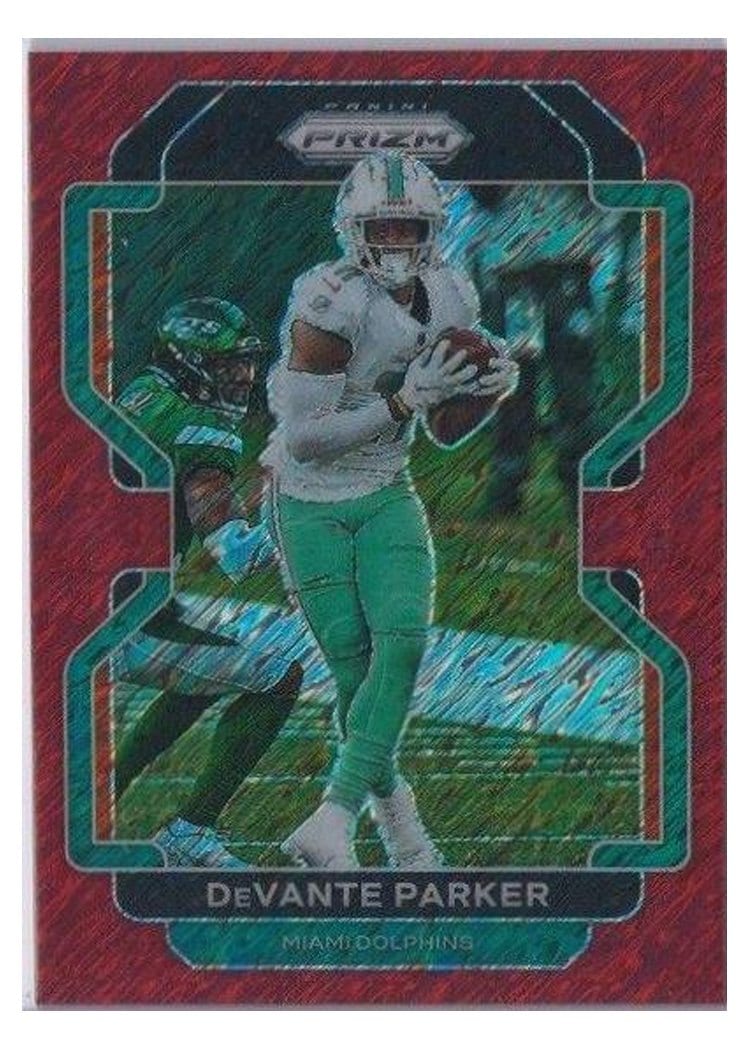 2021 Panini Prizm Base Set DeVante Parker #104 card