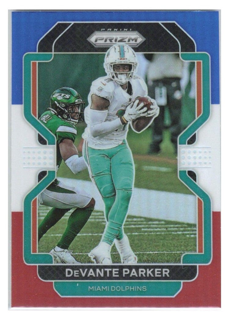 2021 Panini Prizm Base Set DeVante Parker #104 card
