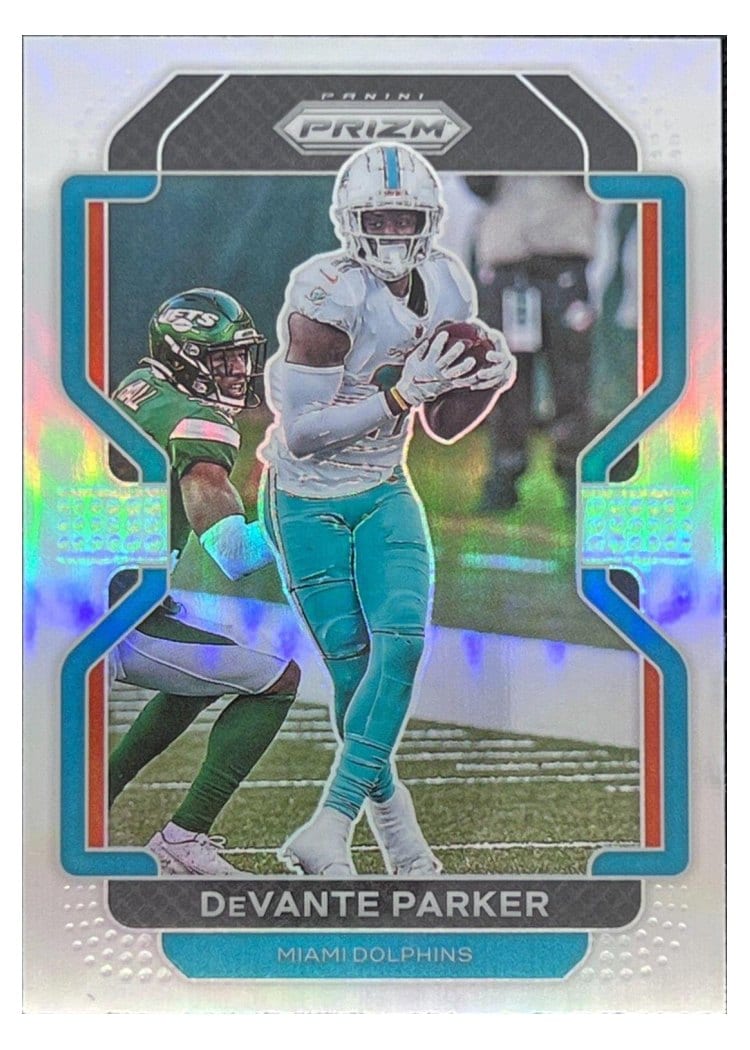 2021 Panini Prizm Base Set DeVante Parker #104 card