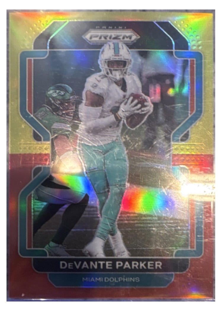 2021 Panini Prizm Base Set DeVante Parker #104 card