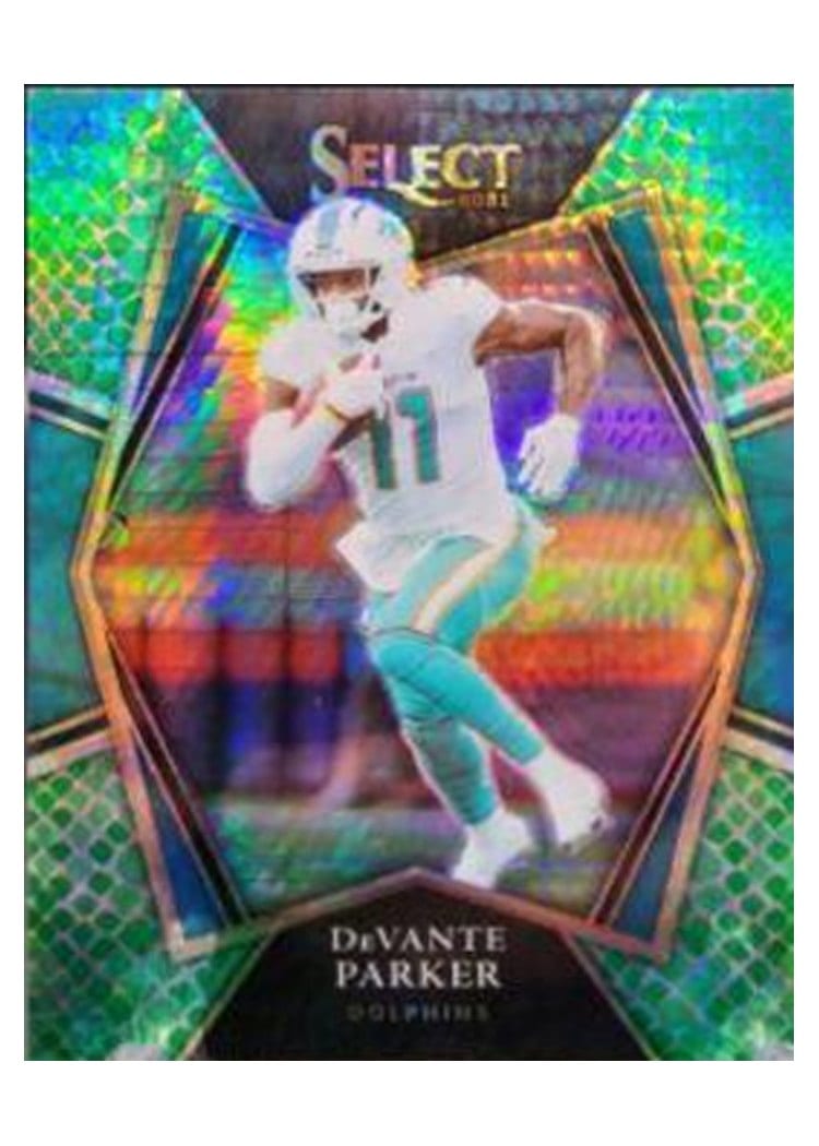 2021 Panini Select Base Set DeVante Parker #122 card