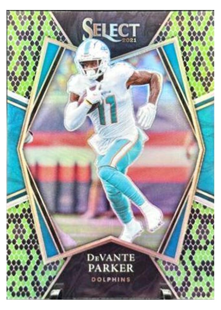 2021 Panini Select Base Set DeVante Parker #122 card