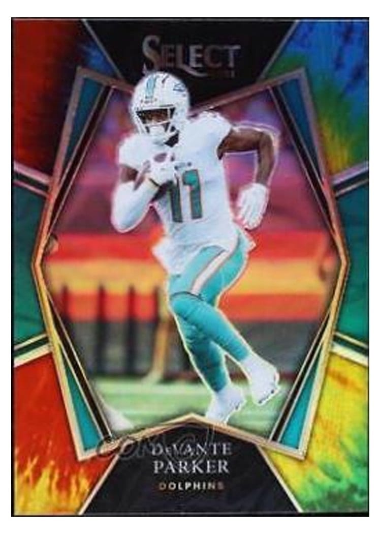 2021 Panini Select Base Set DeVante Parker #122 card