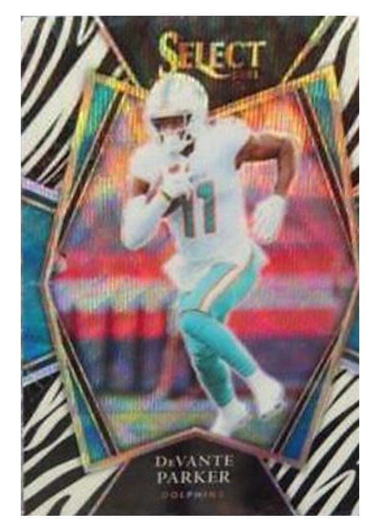 2021 Panini Select Base Set DeVante Parker #122 card