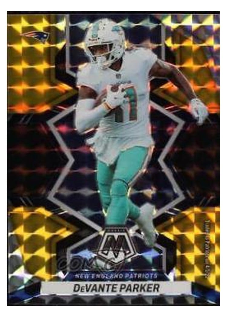 2022 Panini Mosaic Base Set DeVante Parker #124 card