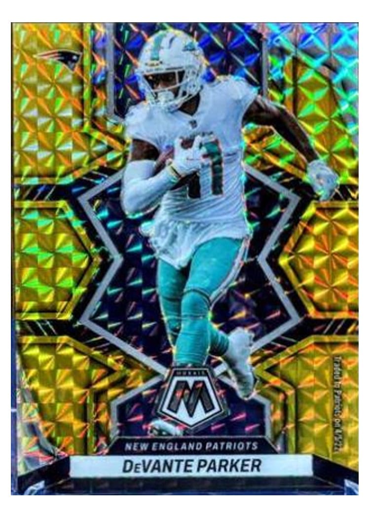 2022 Panini Mosaic Base Set DeVante Parker #124 card