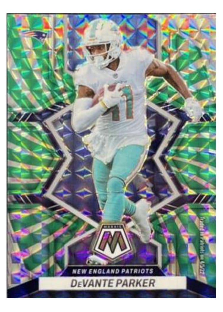 2022 Panini Mosaic Base Set DeVante Parker #124 card