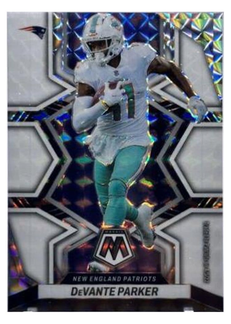 2022 Panini Mosaic Base Set DeVante Parker White #124 card