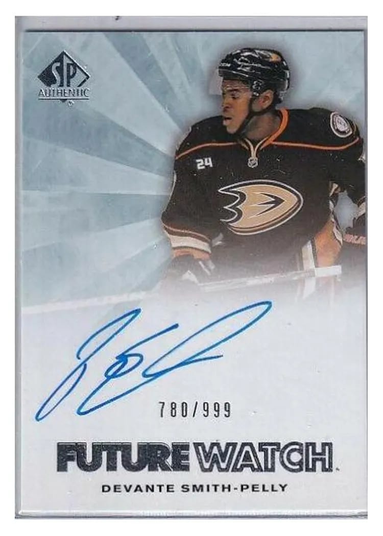 2011 SP Authentic Devante Smith Pelly #234 card